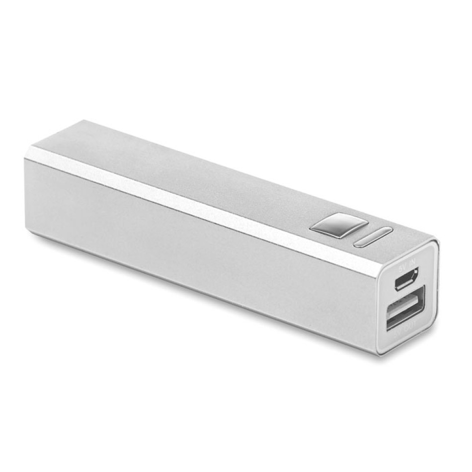 POWERALU - Power bank in alluminio Gadget.it