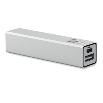 POWERALUC - Power bank 2600 mAh Gadget.it