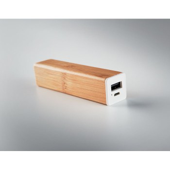 POWERBAM - Power bank in bamboo Gadget.it