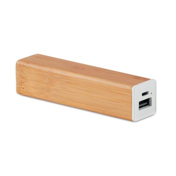 POWERBAM - Power bank in bamboo Gadget.it