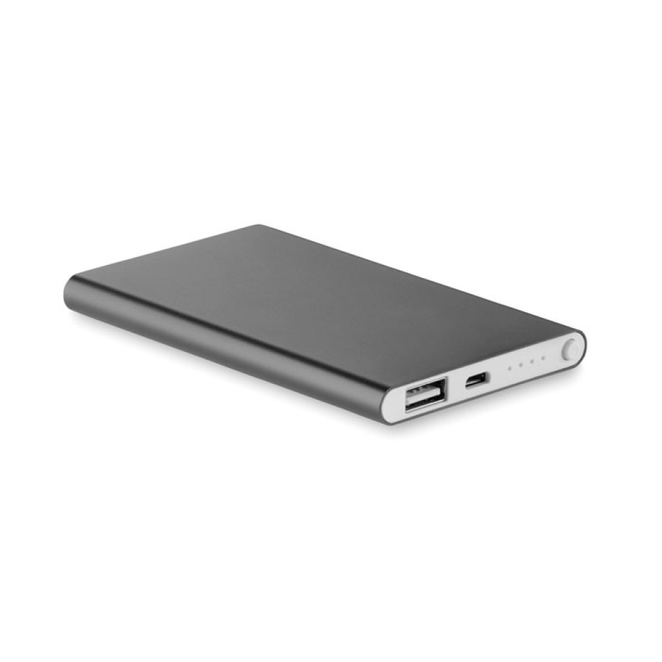 POWERFLAT - Power bank in alluminio da 400 Gadget.it