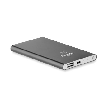 POWERFLAT - Power bank in alluminio da 400 Gadget.it