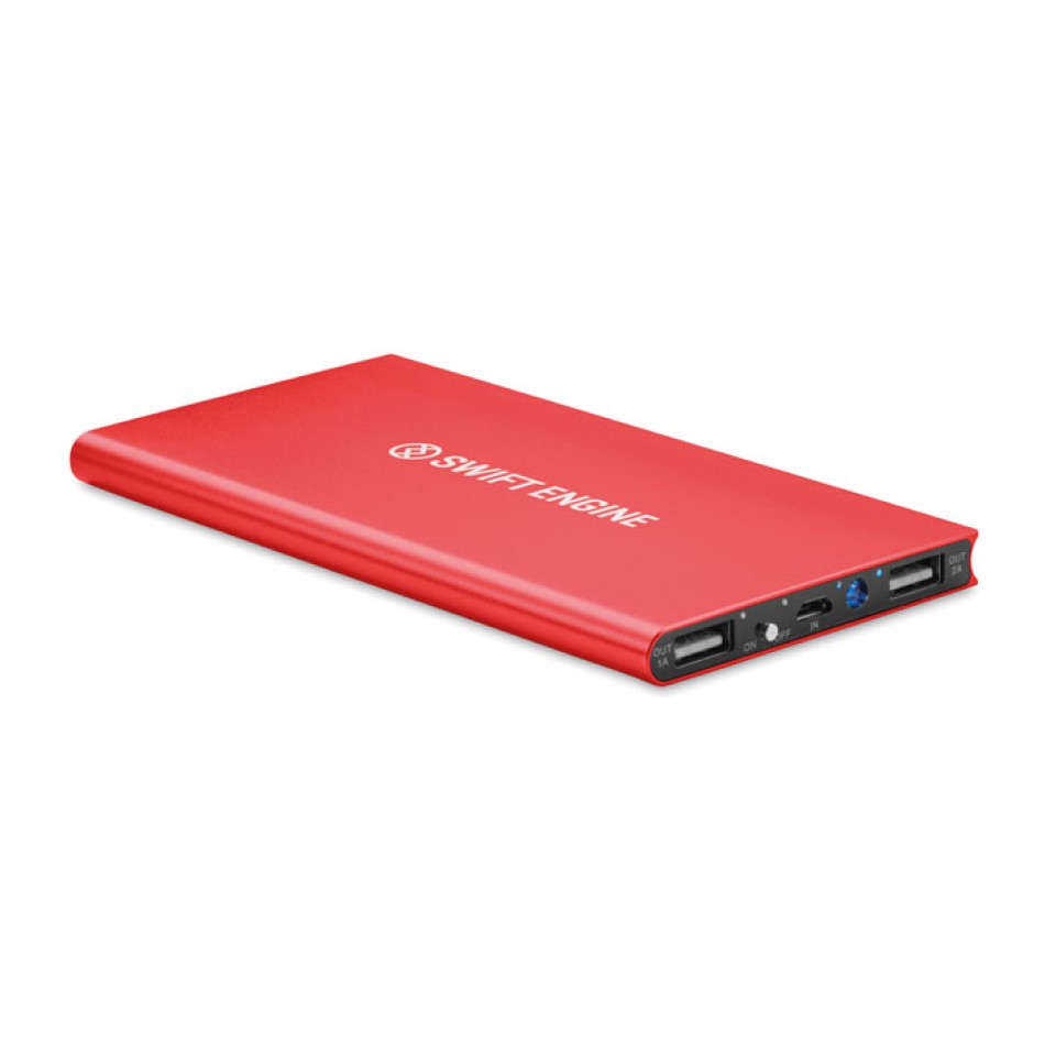 POWERFLAT8 - Power Bank da 8000 mAh Gadget.it