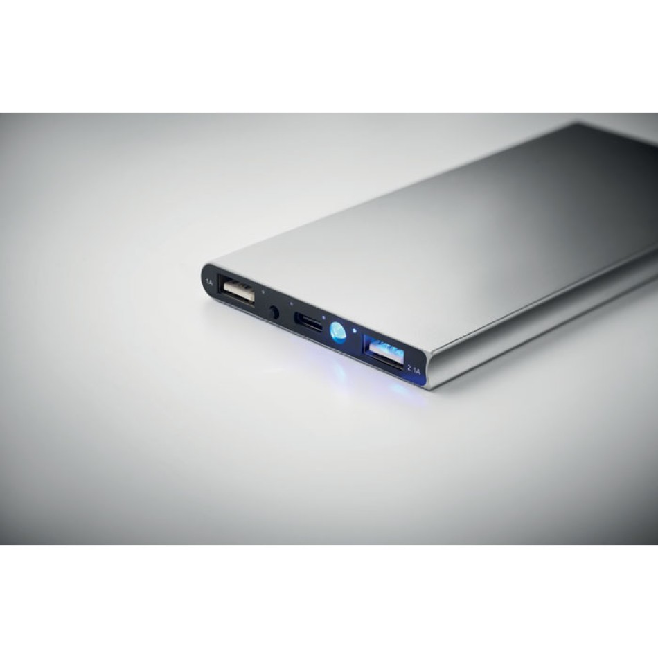 POWERFLAT8C - Power bank 8000 mAh Gadget.it