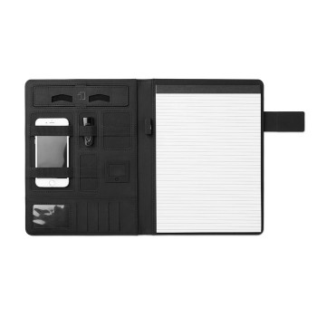 POWERFOLDY - Porta blocco A4 con powerbank Gadget.it