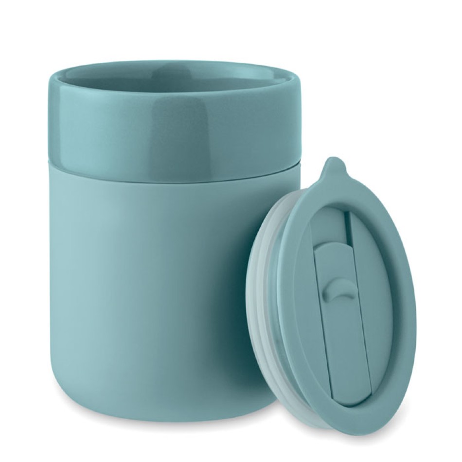 QERAM - Bicchiere in ceramica 330 ml Gadget.it