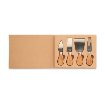 QUATTRO - Set di 4 coltelli da formaggio Gadget.it