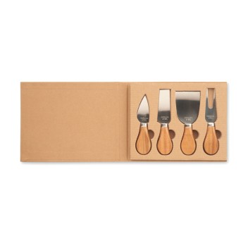 QUATTRO - Set di 4 coltelli da formaggio Gadget.it