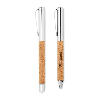 QUERCUS - Set penne in sughero Gadget.it