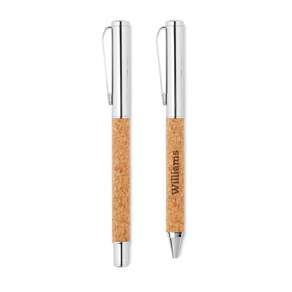 QUERCUS - Set penne in sughero Gadget.it