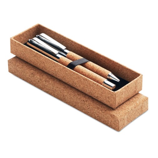 QUERCUS - Set penne in sughero Gadget.it