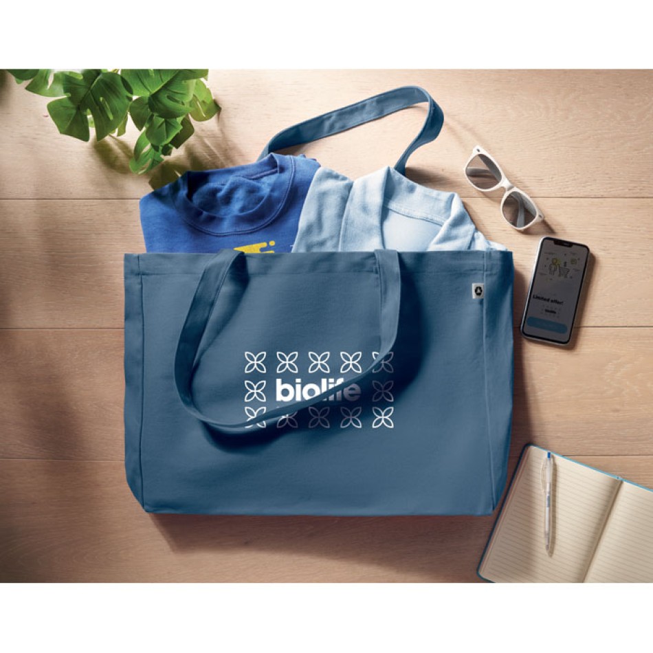 RESPECT COLOURED - Borsa in tela riciclata 280 gr/ Gadget.it