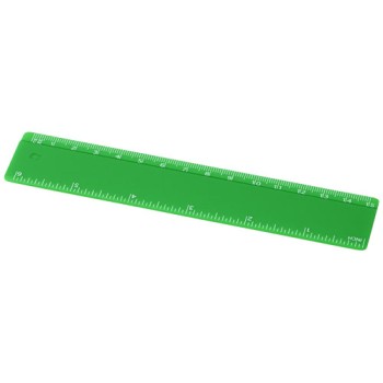 Righello da 15 cm in plastica riciclata Refari Gadget.it