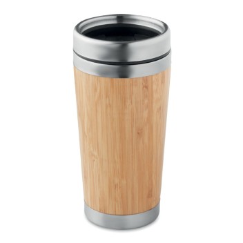 RODEODRIVE+ - Thermos doppio strato bamboo Gadget.it