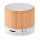 Speaker wireless in bamboo - Round Bamboo