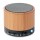 Speaker wireless in bamboo - Round Bamboo