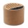 ROUND + - Speaker wireless in sughero