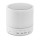 ROUND WHITE - Speaker wireless con LED