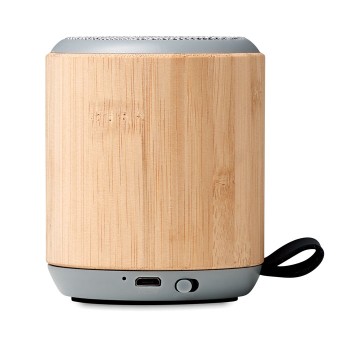 RUGLI - Speaker in bamboo senza fili Gadget.it