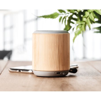 RUGLI - Speaker in bamboo senza fili Gadget.it