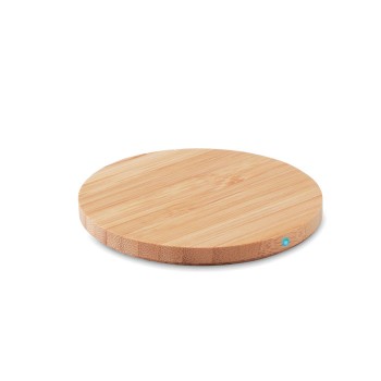 RUNDO LUX - Caricabatterie in bamboo 15W Gadget.it