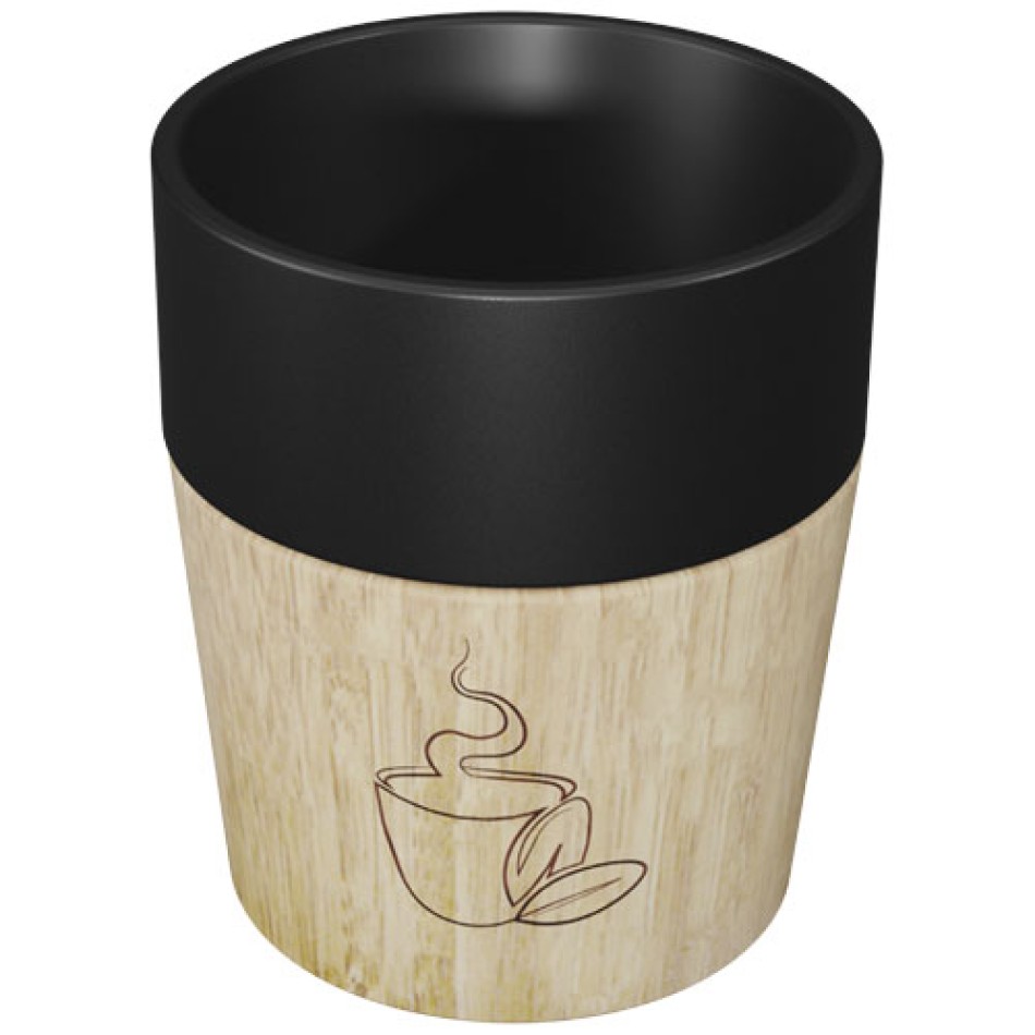 Set di 4 tazze da caffè magnetiche in ceramica SCX.design D06 Gadget.it