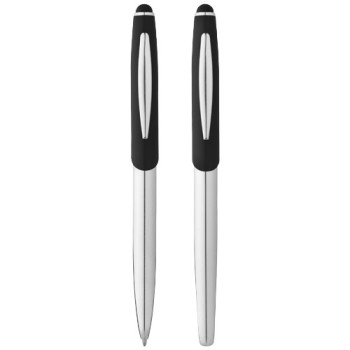 Set penna a sfera e penna roller con stylus Geneva Gadget.it