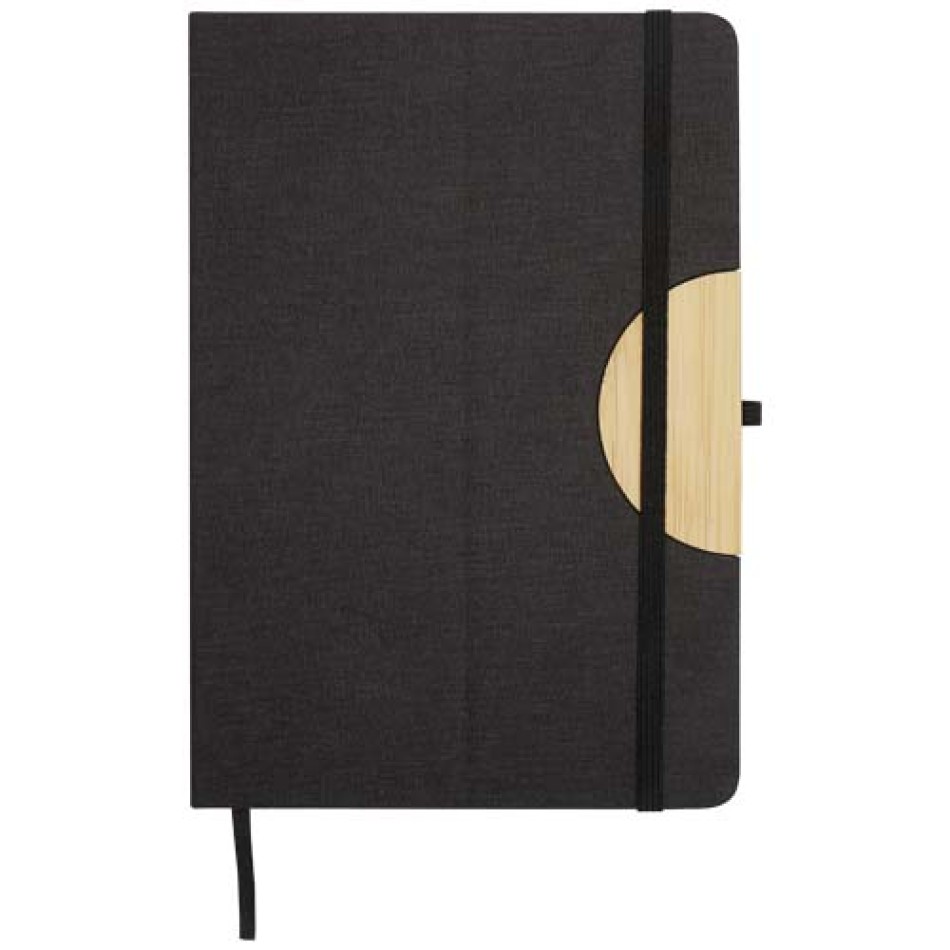 Set regalo con blocco note formato A5 con copertina rigida e penna a sfera Carmen Gadget.it