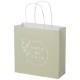 Shopper in carta kraft da 120g/m2 con manici intrecciati - piccolo Gadget.it