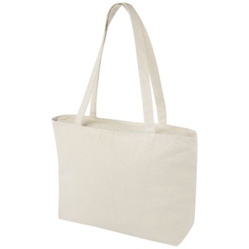 Shopper in cotone 320 g/m² con zip Ningbo - 15L Gadget.it