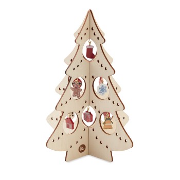 SILUETA - Albero di Natale in legno Gadget.it