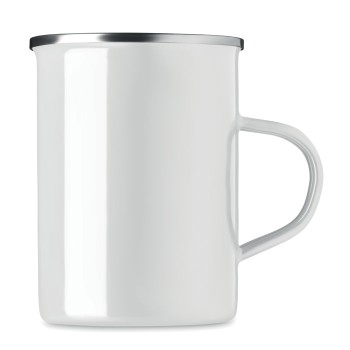 SILVER - Tazza in metallo smaltato Gadget.it