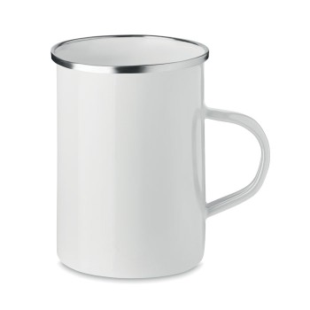 SILVER - Tazza in metallo smaltato Gadget.it