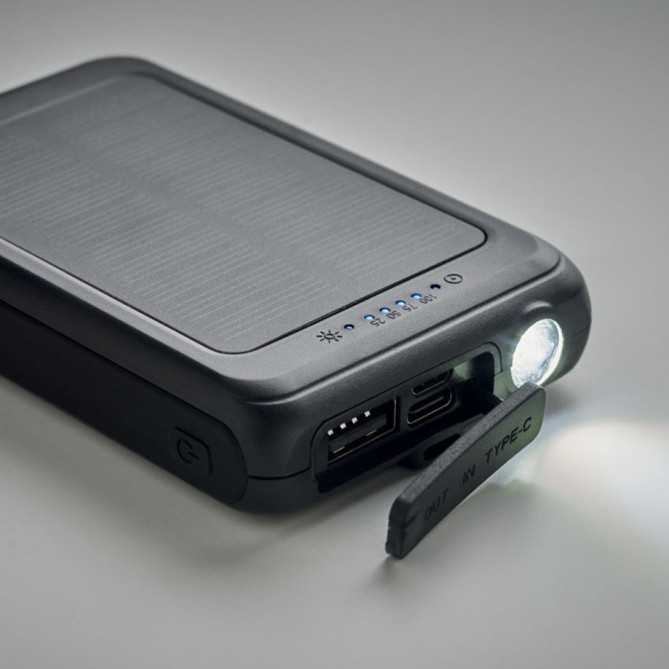 SOLPOW - Power bank solare 5000 mAh Gadget.it