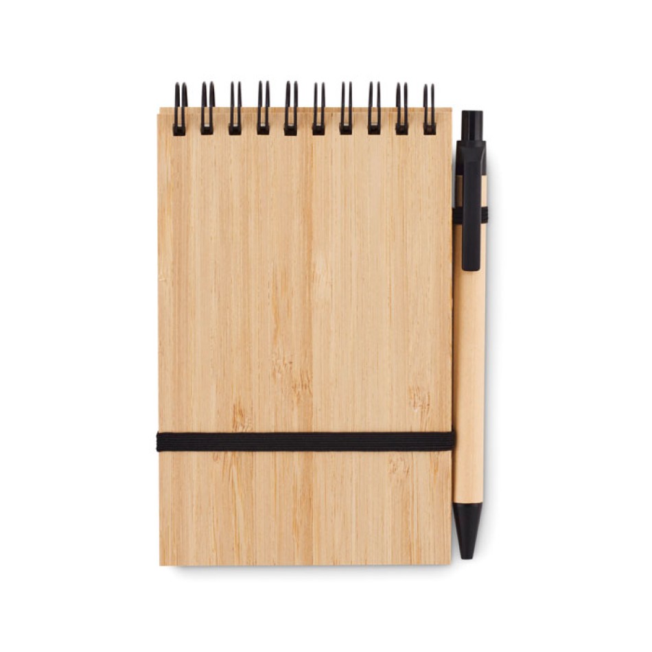 SONORABAM - Set quaderno A6 in bamboo Gadget.it