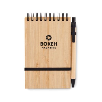 SONORABAM - Set quaderno A6 in bamboo Gadget.it