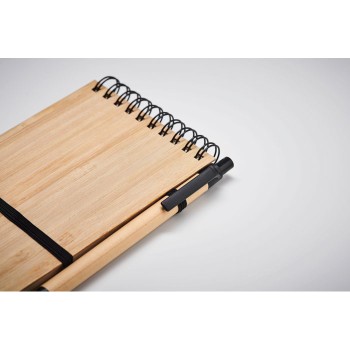 SONORABAM - Set quaderno A6 in bamboo Gadget.it