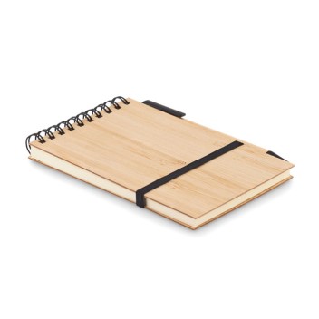 SONORABAM - Set quaderno A6 in bamboo Gadget.it