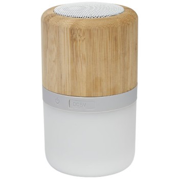 Speaker Bluetooth® in bambù Aurea con luce  Gadget.it