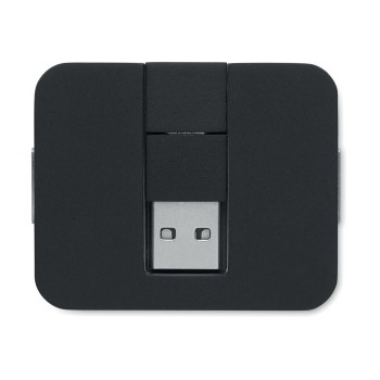 SQUARE-C - Hub USB a 4 porte Gadget.it