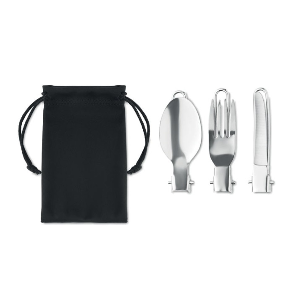 STAPI SET - Set 3 pz posate da campeggio Gadget.it