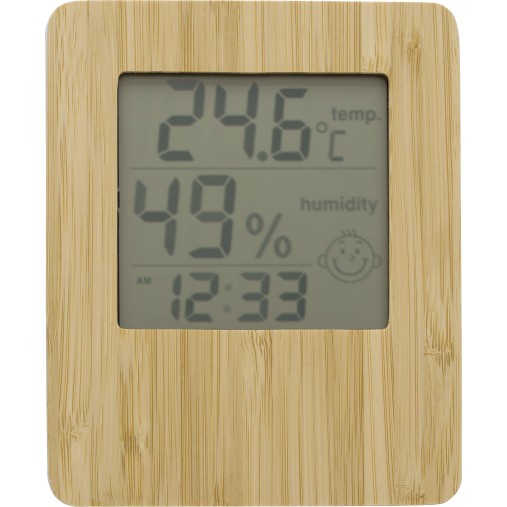 Stazione meteorologica in bamboo e ABS Piper Gadget.it