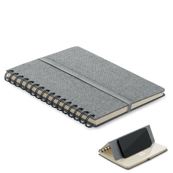 STRATA - Notebook A5 con supporto per telef Gadget.it