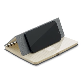 STRATA - Notebook A5 con supporto per telef Gadget.it