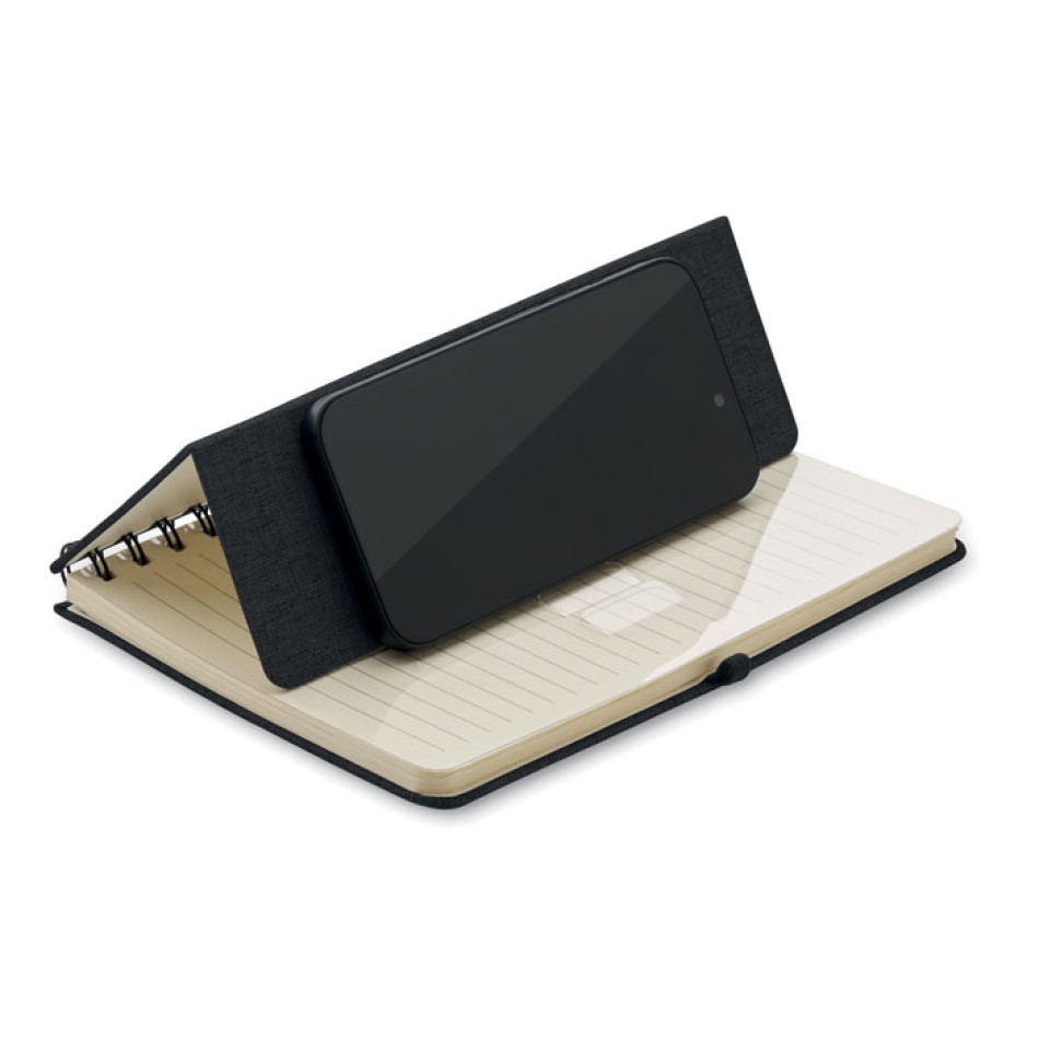 STRATA - Notebook A5 con supporto per telef Gadget.it