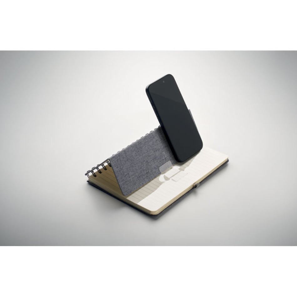 STRATA - Notebook A5 con supporto per telef Gadget.it