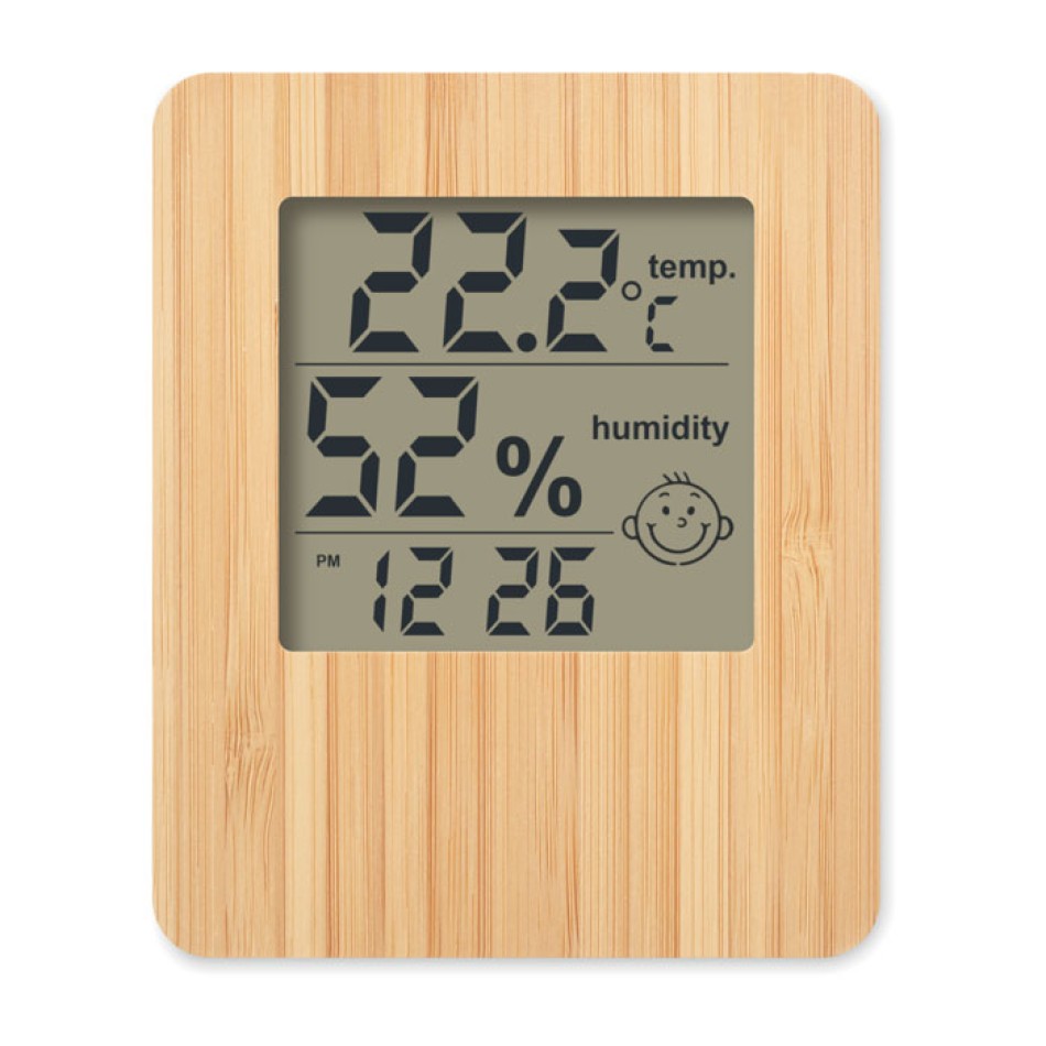 SUNCITY - Stazione meteo in bamboo Gadget.it