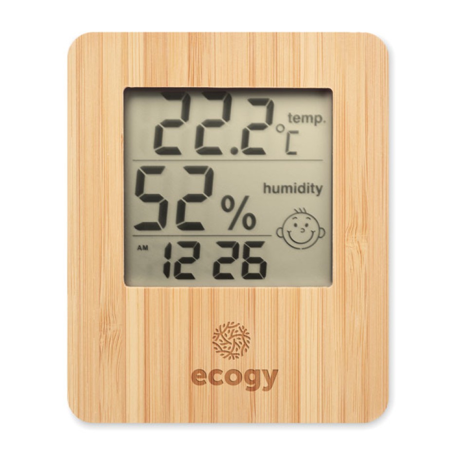 SUNCITY - Stazione meteo in bamboo Gadget.it