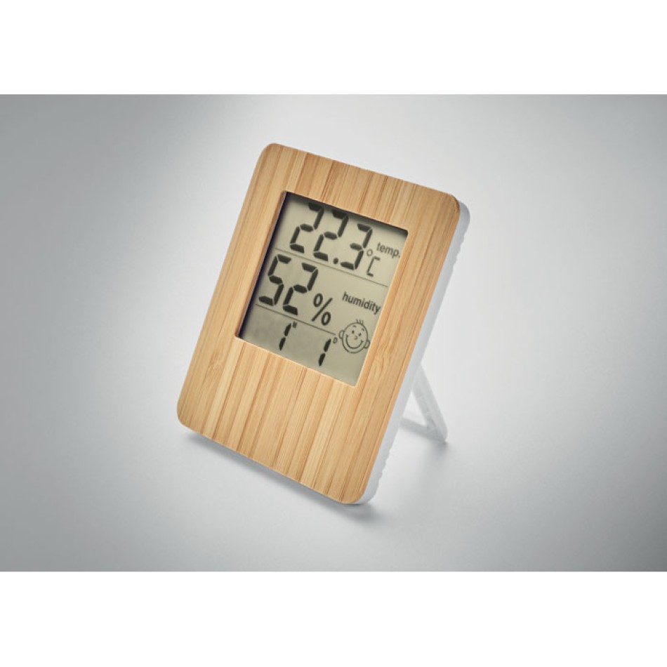 SUNCITY - Stazione meteo in bamboo Gadget.it