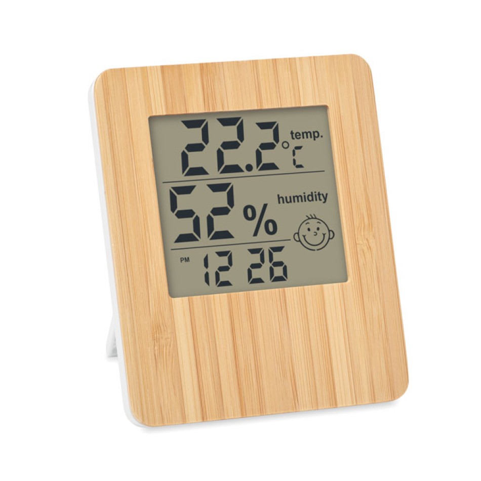 SUNCITY - Stazione meteo in bamboo Gadget.it